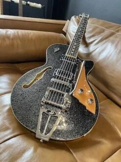 Duesenberg Starplayer TV Black Sparkle