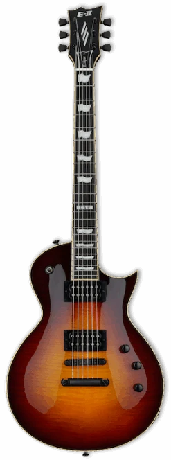 ESP E-II Eclipse FT FM Tobacco Sunburst