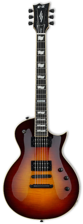 ESP E-II Eclipse FT FM Tobacco Sunburst 1 ESP E-II Eclipse FT FM Tobacco Sunburst