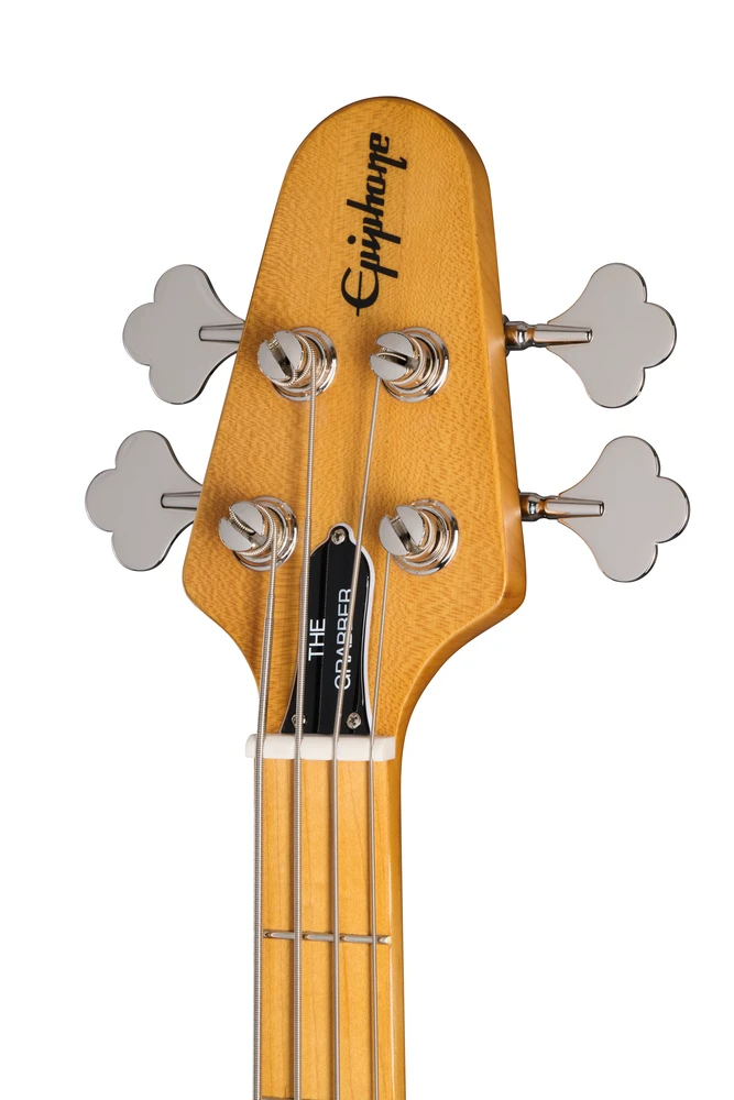 Epiphone Grabber Bass Guitar Inc. Premium Gig Bag - Natural 3 Epiphone Grabber Bass Guitar Inc. Premium Gig Bag - Natural - Image 3