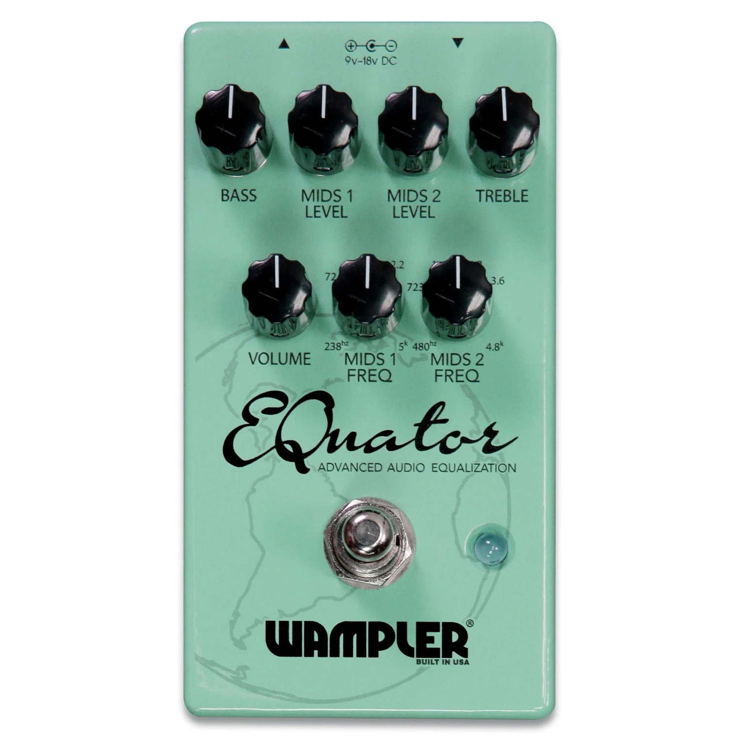 Wampler EQuator Parametric EQ Pedal 1 Wampler EQuator Parametric EQ Pedal