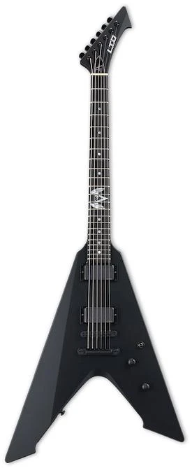 LTD James Hetfield Vulture Signature Guitar – Black Satin 1 LTD James Hetfield Vulture Signature Guitar – Black Satin