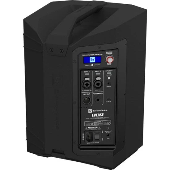 Electro-Voice EVERSE 8 Battery Powered Loudspeaker W/ Bluetooth (Black) 4 Electro-Voice EVERSE 8 Battery Powered Loudspeaker W/ Bluetooth (Black) - Image 4