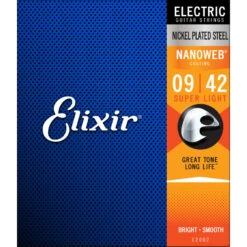 Elixir Electric Nanoweb Super Light 9-42