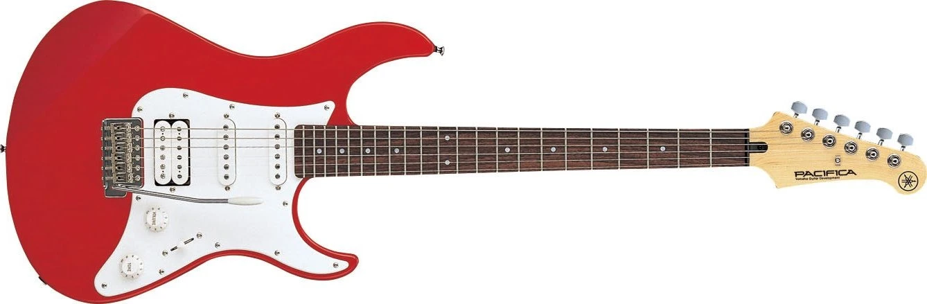 Yamaha Pacifica 112J Red Metallic With Humbucker And Two Single Coils 2 Yamaha Pacifica 112J Red Metallic With Humbucker And Two Single Coils - Image 2