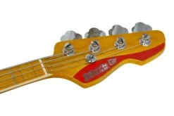 Markbass MB GV 4 Gloxy Fiesta Red CR MP Bass Guitar W/ Gigbag -Guitar Store FIESTA RED paletta