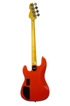 Markbass MB GV 4 Gloxy Fiesta Red CR MP Bass Guitar W/ Gigbag -Guitar Store FIESTA RED back