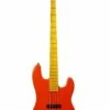Markbass MB GV 4 Gloxy Fiesta Red CR MP Bass Guitar W/ Gigbag