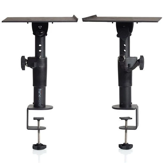 Gator Frameworks Clamp-On Studio Monitor Stands (PAIR) 1 Gator Frameworks Clamp-On Studio Monitor Stands (PAIR)