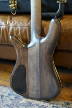 Spector USA Custom NS Bass - Buckeye Burl, 4-String W/ Aguilar Pickups -Guitar Store GFP 04635