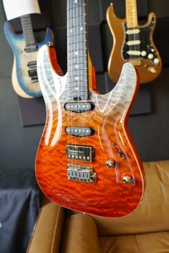 Schecter California Classic - Bengal Fade (Made In Japan W/ Hard Case) -Guitar Store GFP 231116 DSC05469