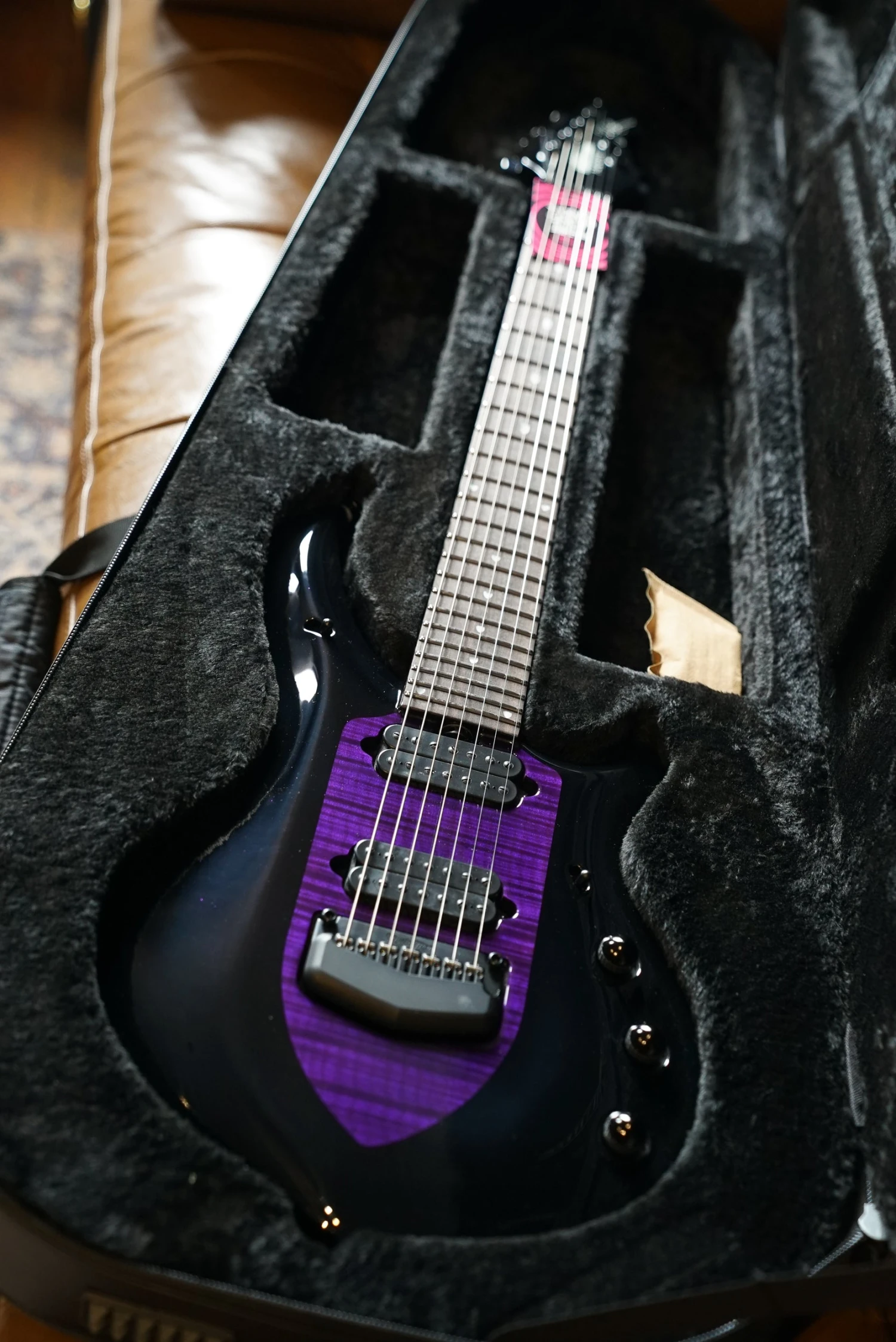 Music Man Majesty 7-String - Wisteria Blossom 11 Music Man Majesty 7-String - Wisteria Blossom - Image 11
