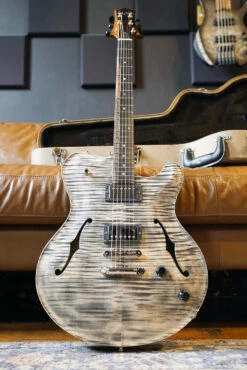 Nik Huber Rietbergen - Charcoal (Black Korina Body/Neck)