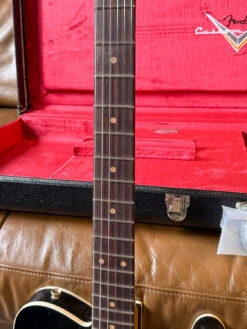 Fender Custom Shop '60 Telecaster Custom Heavy Relic - Aged Black -Guitar Store GFP 240924 IMG 0063