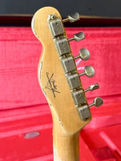 Fender Custom Shop '60 Telecaster Custom Heavy Relic - Aged Black -Guitar Store GFP 240924 IMG 0066