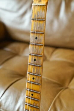 Fender Custom Shop 1954 Telecaster Super Heavy Relic, 1-Piece Rift Sawn Maple Neck Fingerboard, Super Faded Aged Nocaster Blonde -Guitar Store GFP 241114 DSC01092