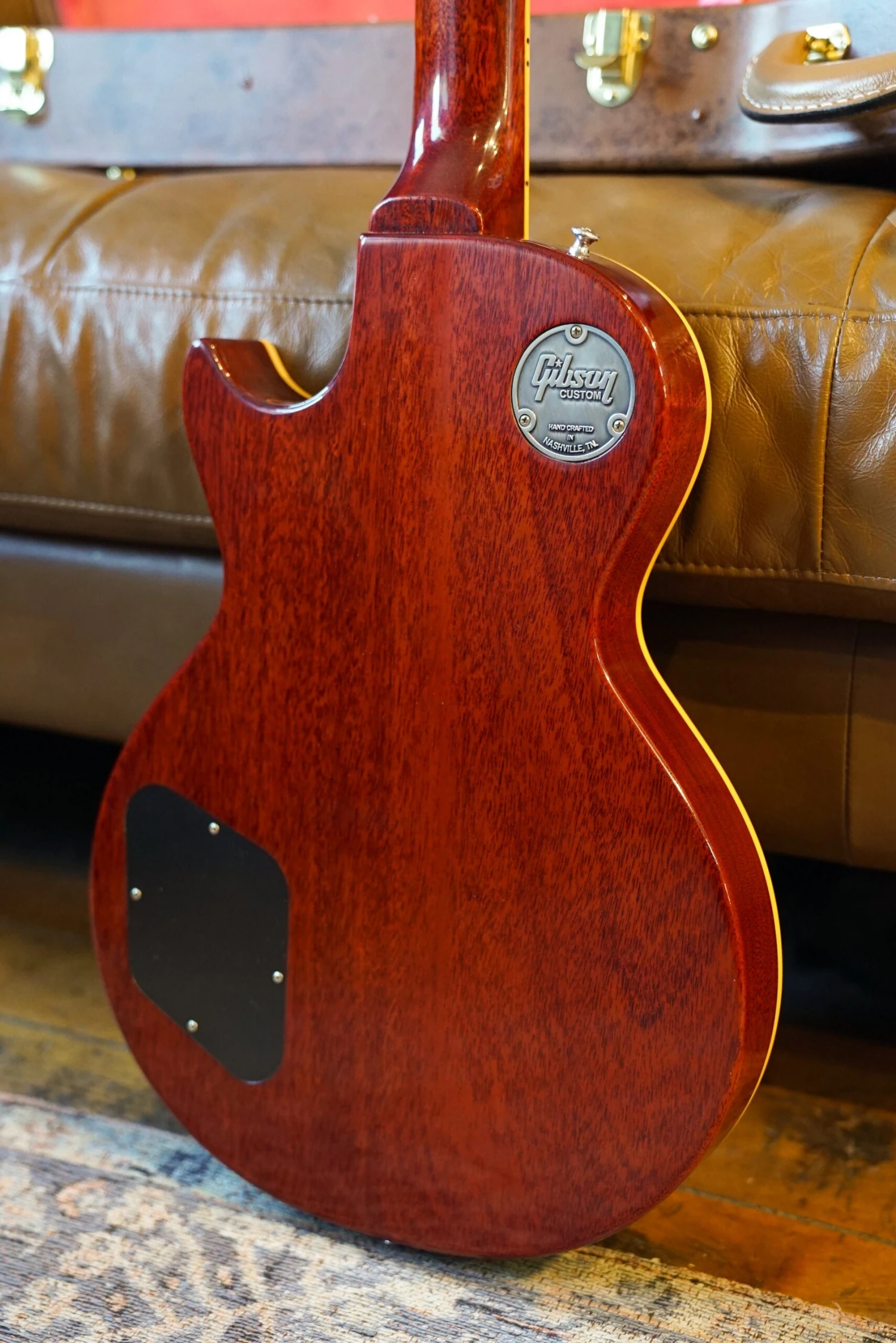 Gibson Custom Shop '59 Les Paul Standard Reissue - Washed Cherry Sunburst VOS 7 Gibson Custom Shop '59 Les Paul Standard Reissue - Washed Cherry Sunburst VOS - Image 7