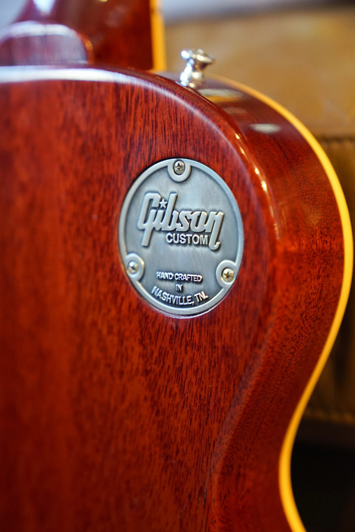 Gibson Custom Shop '59 Les Paul Standard Reissue - Washed Cherry Sunburst VOS 8 Gibson Custom Shop '59 Les Paul Standard Reissue - Washed Cherry Sunburst VOS - Image 8