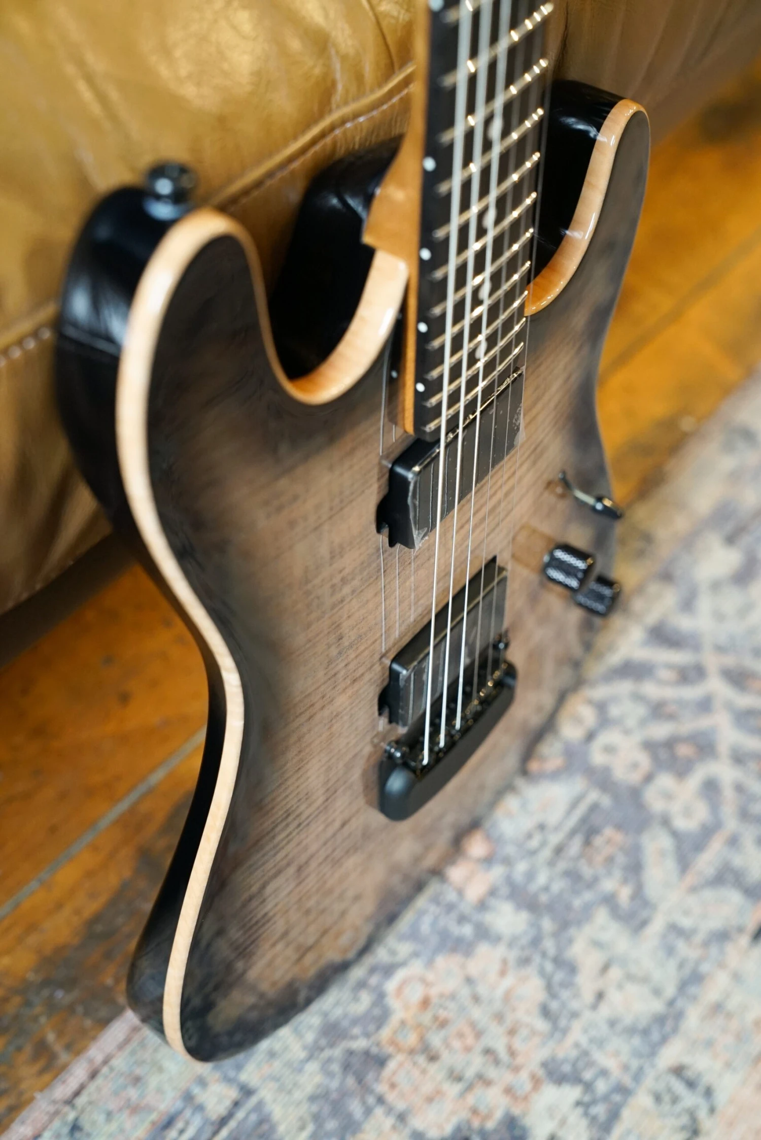 Music Man Sabre Guitar HT HH - Blackout 3 Music Man Sabre Guitar HT HH - Blackout - Image 3