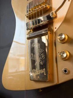 Pre-Owned Gibson Custom Shop 20th Anniversary 1965 Firebird VII Reissue, Golden Mist 15 Pre-Owned Gibson Custom Shop 20th Anniversary 1965 Firebird VII Reissue, Golden Mist -Guitar Store GFP 250328 IMG 1919