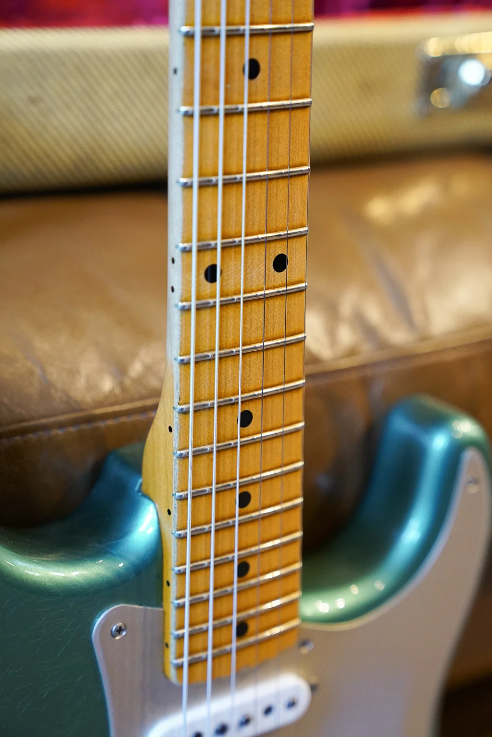 Pre-Owned Fender Custom Shop Ltd 55 Dual-Mag Strat Journeyman Relic 5 Pre-Owned Fender Custom Shop Ltd 55 Dual-Mag Strat Journeyman Relic - Image 5