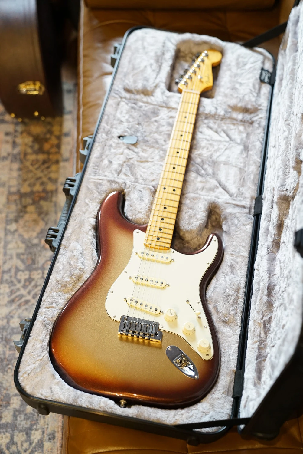 Pre-Owned Fender American Ultra Stratocaster Mochaburst "2021 10 Pre-Owned Fender American Ultra Stratocaster Mochaburst "2021 - Image 10