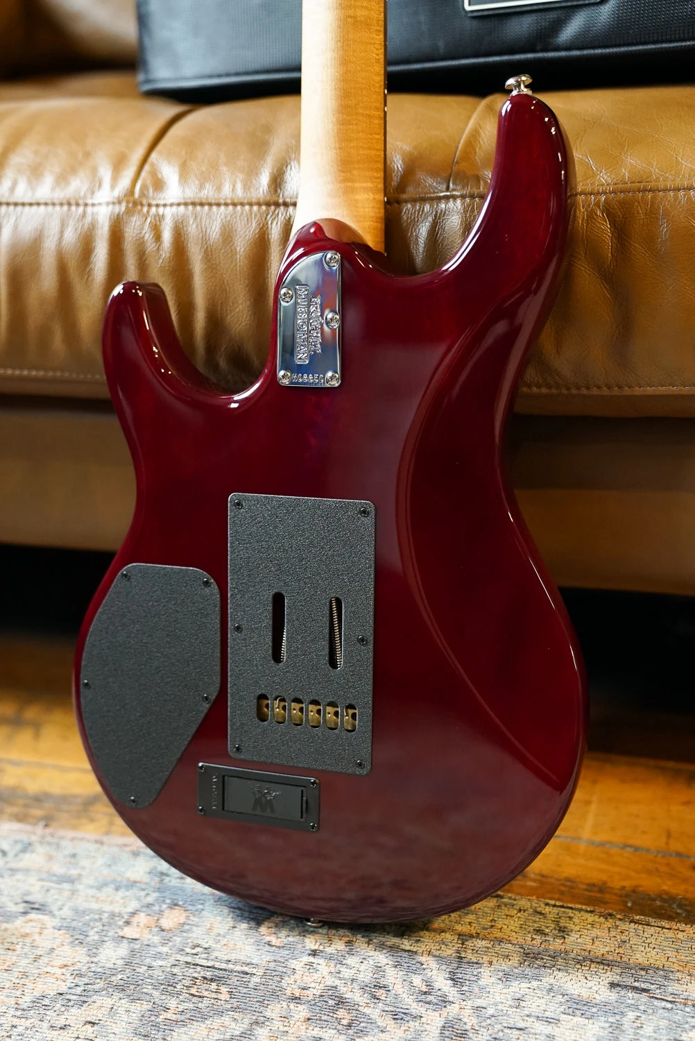 Music Man Luke 4 HH Maple Top - Afterburn 5 Music Man Luke 4 HH Maple Top - Afterburn - Image 5