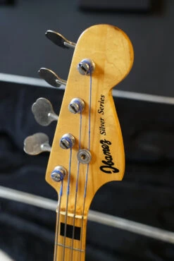 Pre-Owned Ibanez 1977 Silver Series P-Bass W/Case -Guitar Store GFP 250508 DSC03371