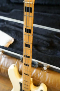 Pre-Owned Ibanez 1977 Silver Series P-Bass W/Case -Guitar Store GFP 250508 DSC03372