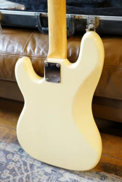 Pre-Owned Ibanez 1977 Silver Series P-Bass W/Case -Guitar Store GFP 250508 DSC03373