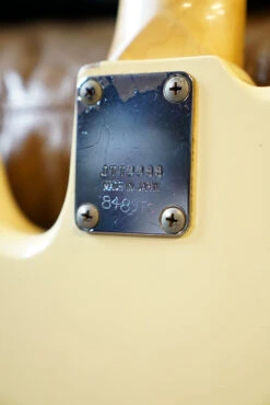 Pre-Owned Ibanez 1977 Silver Series P-Bass W/Case -Guitar Store GFP 250508 DSC03374