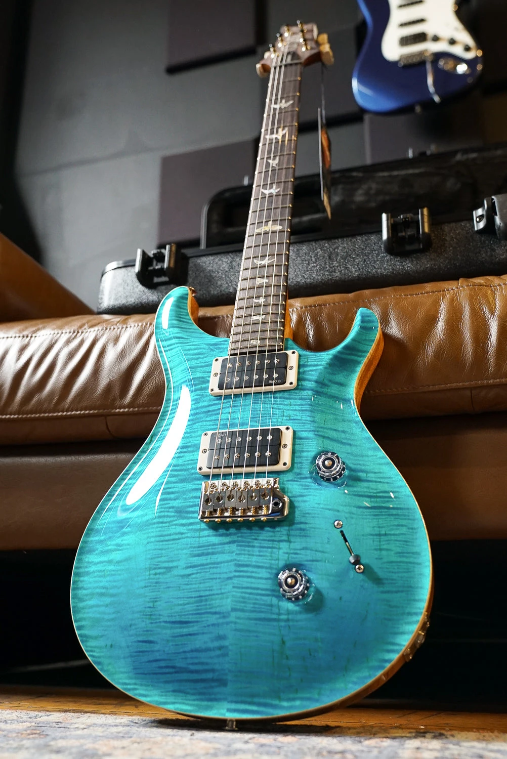 PRS Custom 24, Pattern Thin, Carroll Blue 1 PRS Custom 24, Pattern Thin, Carroll Blue