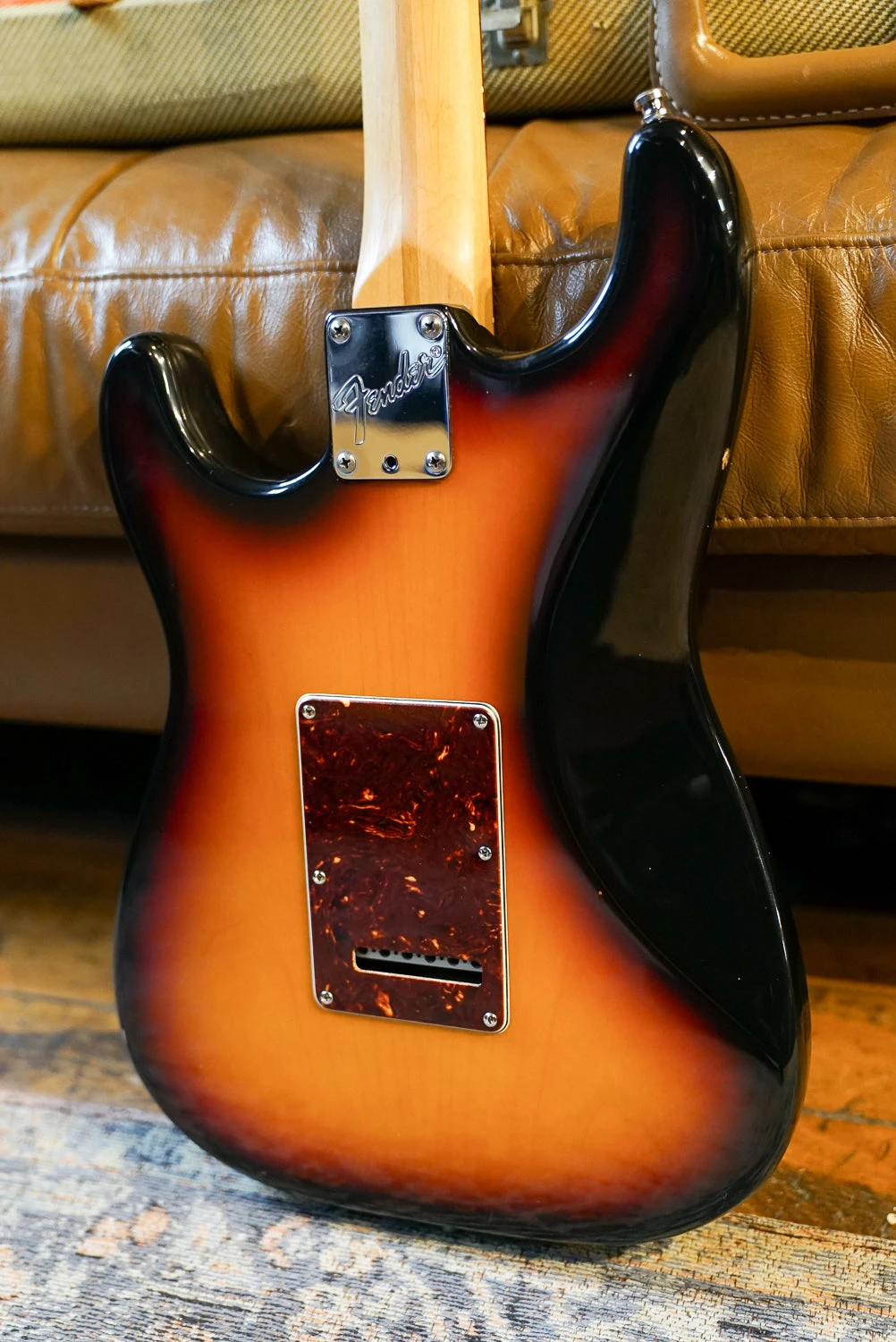 Pre-Owned Fender US Lone Star Stratocaster Sunburst W/Case "1996 5 Pre-Owned Fender US Lone Star Stratocaster Sunburst W/Case "1996 - Image 5