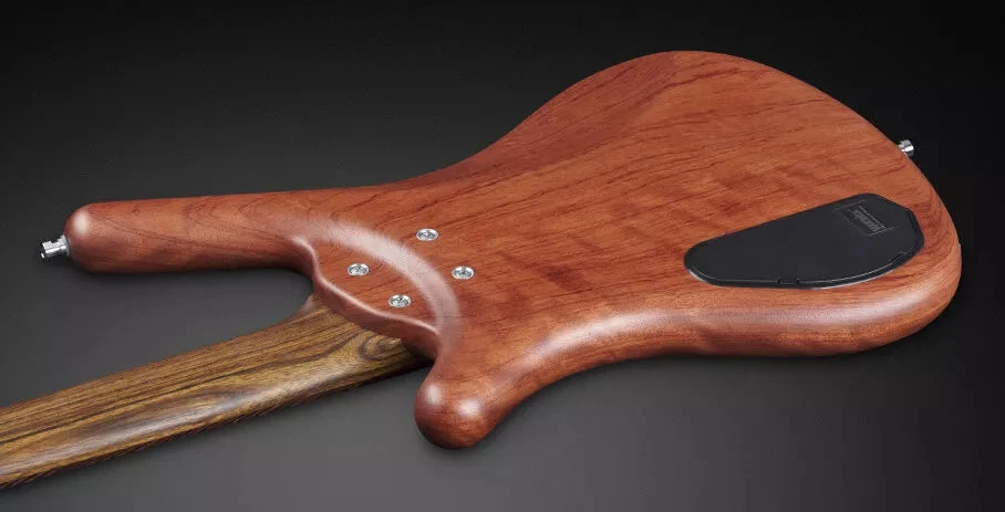 Warwick Teambuilt Pro Series Corvette Bubinga 5-String Bass Guitar 3 Warwick Teambuilt Pro Series Corvette Bubinga 5-String Bass Guitar - Image 3