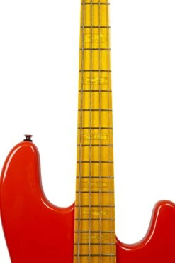 Markbass MB GV 4 Gloxy Fiesta Red CR MP Bass Guitar W/ Gigbag -Guitar Store GV4 FIESTA RED detail scaled 1
