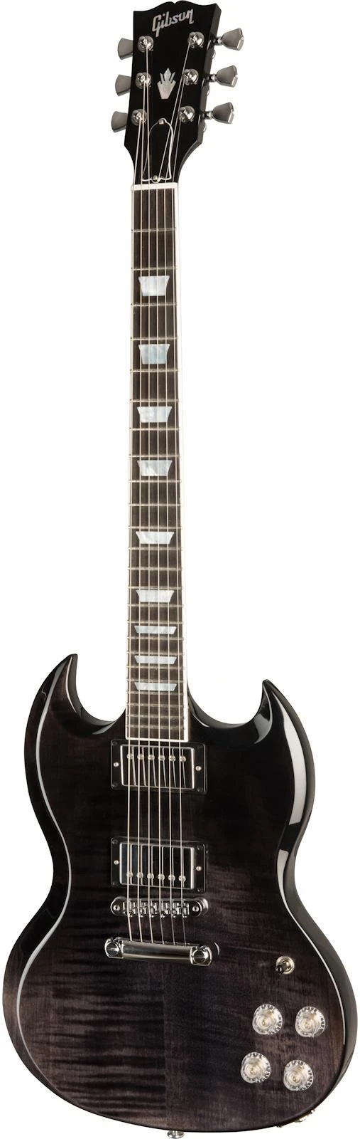 Gibson SG Modern - Trans Black Fade 1 Gibson SG Modern - Trans Black Fade