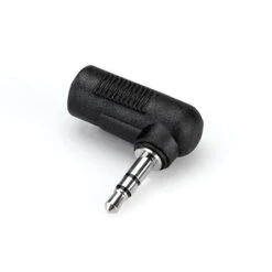 Hosa GMP-272 Right-Angle Adaptor 3.5 Mm TRS To 3.5 Mm TRS