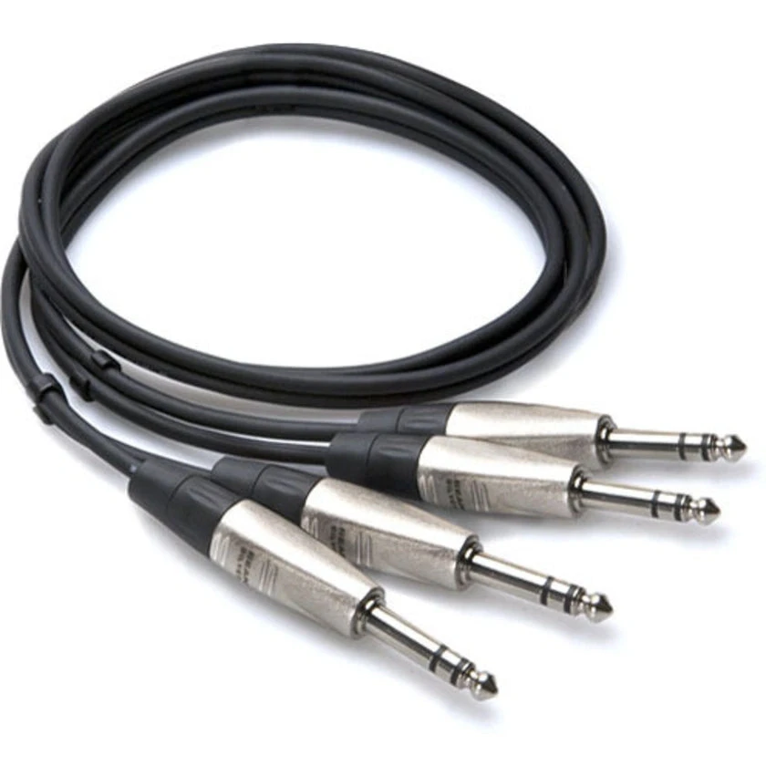 Hosa HSS-010X2 Pro 1/4'' Cable 10ft (Dual) 1 Hosa HSS-010X2 Pro 1/4'' Cable 10ft (Dual)