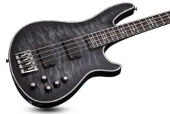 Schecter Hellraiser Extreme 4 See Thru Black Satin Bass Guitar 9 Schecter Hellraiser Extreme 4 See Thru Black Satin Bass Guitar -Guitar Store HellraiserExtreme 4.See ThruBlackSatin STBLS .04