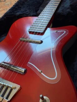 Pre-Owned Jerry Jones Neptune Single Cut Red 8 Pre-Owned Jerry Jones Neptune Single Cut Red -Guitar Store IMG 0767