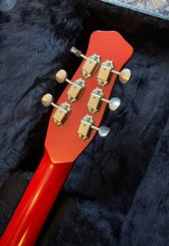 Pre-Owned Jerry Jones Neptune Single Cut Red 11 Pre-Owned Jerry Jones Neptune Single Cut Red -Guitar Store IMG 0770