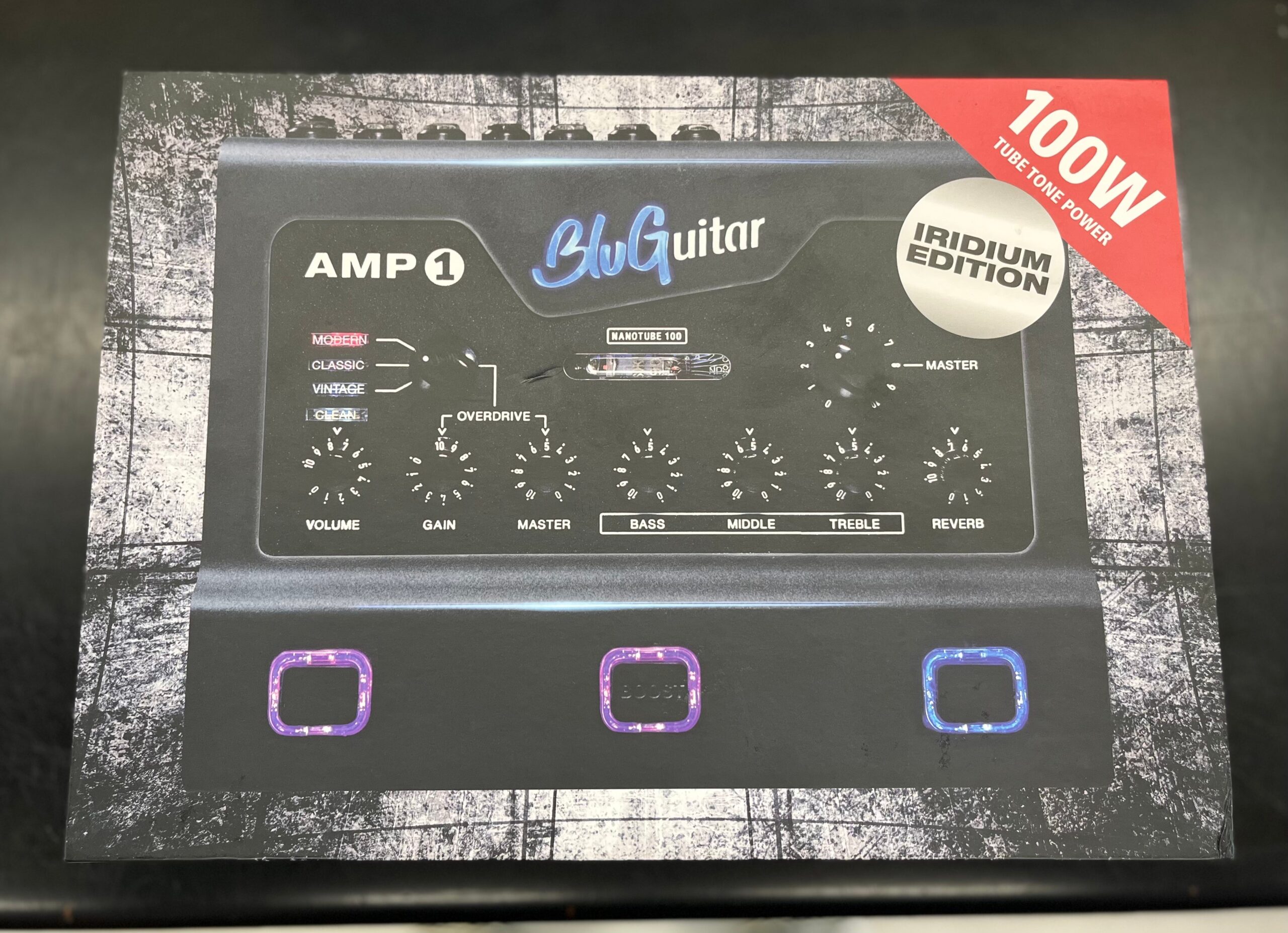 Pre-Owned BluGuitar AMP1 100W Iridium Edition 7 Pre-Owned BluGuitar AMP1 100W Iridium Edition - Image 7