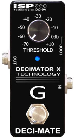 ISP Deci-Mate G Micro - Mini Noise Reduction Pedal W/ Effects Loop