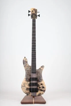 Spector USA Custom NS Bass - Buckeye Burl, 4-String W/ Aguilar Pickups