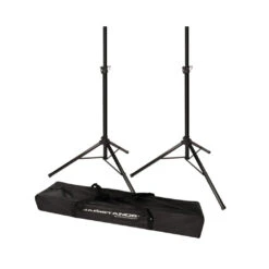 JamStands JS-TS50-2 Tripod Speaker Stands With Carry Bag