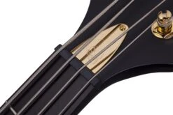 Schecter Johnny Christ Satin Black Bass Guitar. -Guitar Store JohnnyChristBass.08
