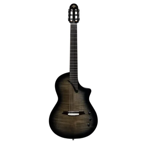 Katoh Hispania A/E Trans Black Classical Guitar In Bag