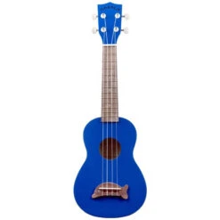 Kala Makala MK-SD/MBL Metallic Blue Soprano Dolphin Ukulele