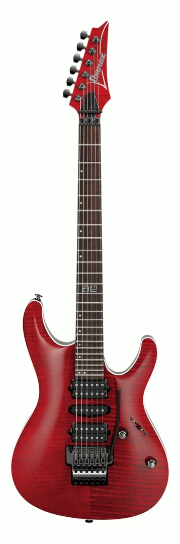 Ibanez KIKO100 TRR Transparent Ruby Red Kiko Signature Guitar 1 Ibanez KIKO100 TRR Transparent Ruby Red Kiko Signature Guitar