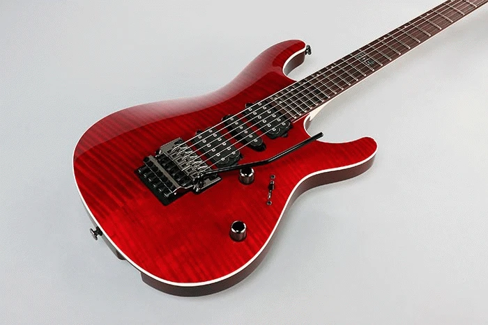 Ibanez KIKO100 TRR Transparent Ruby Red Kiko Signature Guitar 2 Ibanez KIKO100 TRR Transparent Ruby Red Kiko Signature Guitar - Image 2